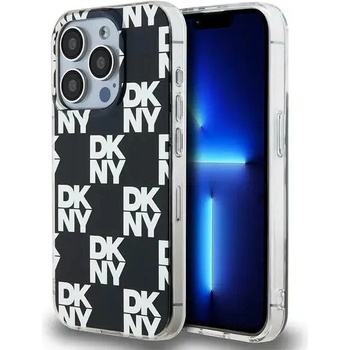 DKNY Кейс DKNY IML Checkered Mono Pattern за iPhone 15 Pro Max, черен (3666339268268)