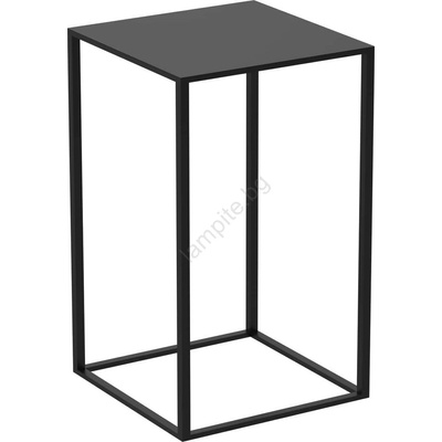 Luminex Стойка за цветя 40x24 см черен (LU0761)