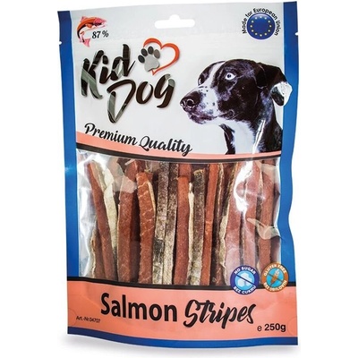 KIDDOG Лососови ленти 250 г