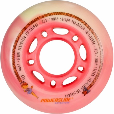 Powerslide Adventure Kids 76 mm 80A 4 ks
