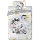 Faro obliečky Zebra bavlna 100 x 135 , 40 x 60 cm