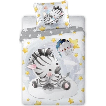 Faro obliečky Zebra bavlna 100 x 135 , 40 x 60 cm