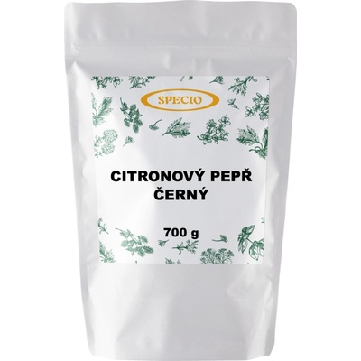 SPECIO Citronový Pepř černý 700 g