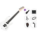 PSD Guitars SPS-1007F Premium SET White Crystal Multiscale електрическа китара