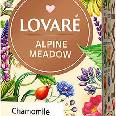 LOVARÉ Bylinný čaj Alpine Meadow 36 g 24 sáčků
