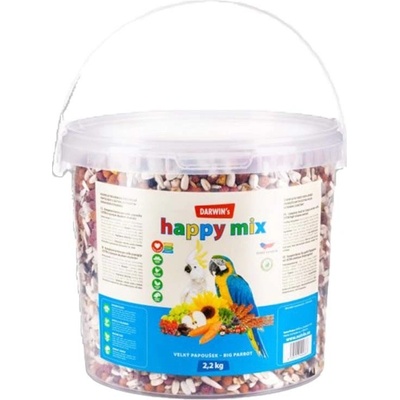Darwin's Happy mix Velký papoušek 2,2 kg