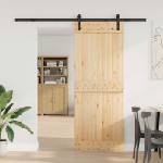 vidaXL Преплъзваща се врата NARVIK 80 x 210 см (213, 5 см) (3445258)