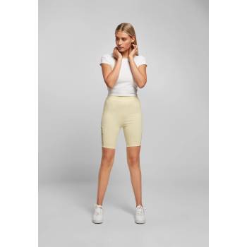 Urban Classics Дамски къс клин в светложълт цвят Ladies High Waist Shorts UB-TB4790-03660 - Светложълт, размер 5XL