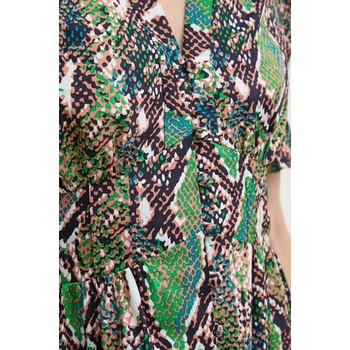 Diane von furstenberg Рокля diane von furstenberg в черно среднодълга разкроена dvfds4s002 (dvfds4s002)