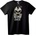 NOONEBRAND Тениска Краят на играта с череп - XL, Black