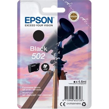 Epson 502 T02V14010 черен (black) оригинална касета (C13T02V14010)