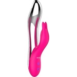 Mokko Мултифункционален светещ вибратор "light up naghi" 19 см
