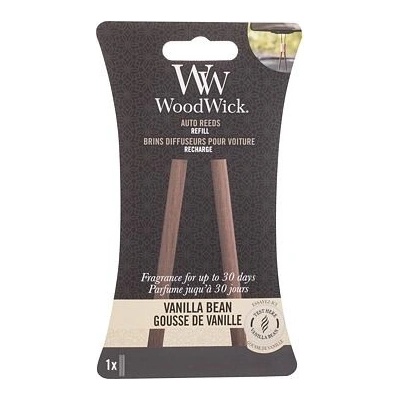 Woodwick Vanilla Bean - náhradní tyčinky