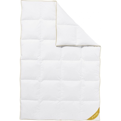 Balette deLuxe Kazetová prikrývka z husieho peria Gold-Edition stredný 200x220