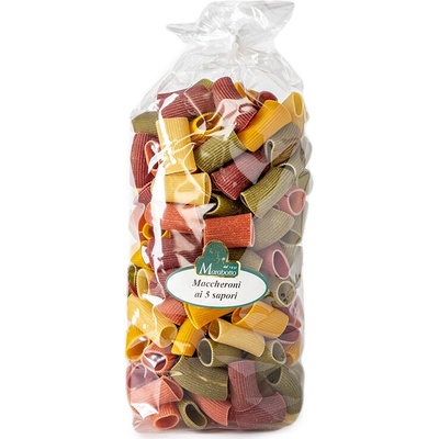 Marabotto Maccheroni 5 farebné 16 x 0,5 kg