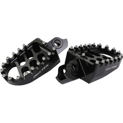 BikeTek MX kovanie Wide Platforma stúpačkách Suzuki Black 44BLK FOX44BLK