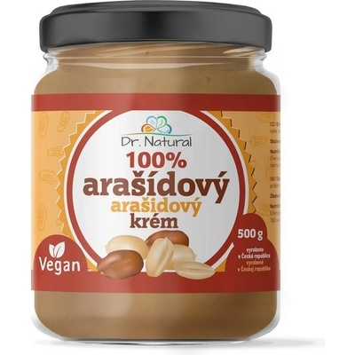 Dr. Natural 100% Arašidový krém jemný 500 g