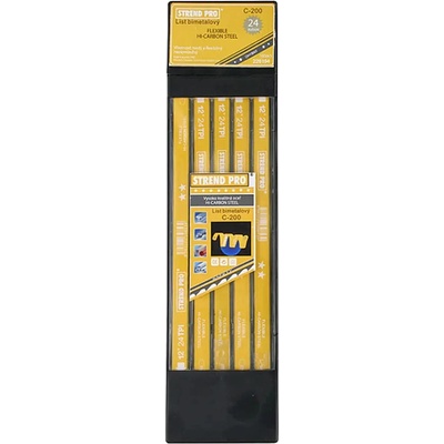 Strend Pro List pílový HCS 65 Mn 300 mm 12"x1/2"x24T