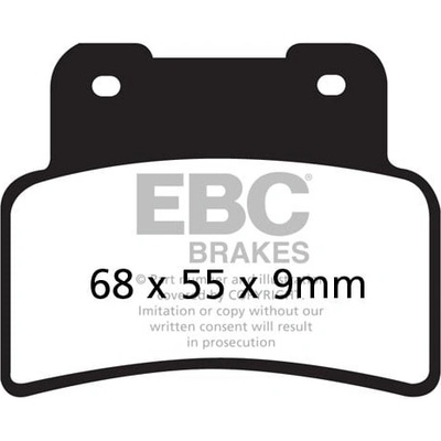 Brzdové destičky EBC SFA432HH SFA432HH