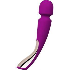 LELO Smart Wand 2 - вибриращ масажор - среден размер - акумулаторен - лилав