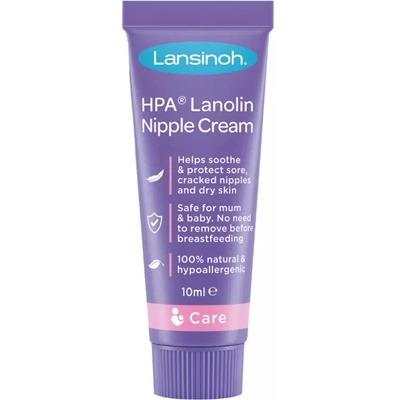 LANSINOH HPA Krém na bradavky lanolínový 10 ml
