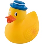 Canpol babies Играчка за баня Canpol - Пате със синя шапка (2/990_blu)