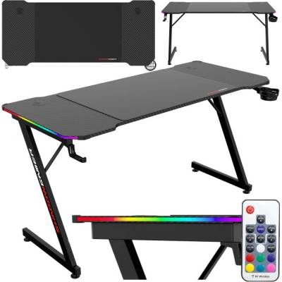 SHADOW GAMER 2.0 140 cm černý