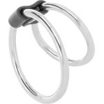 Darkness Metallic Cock Rings Double