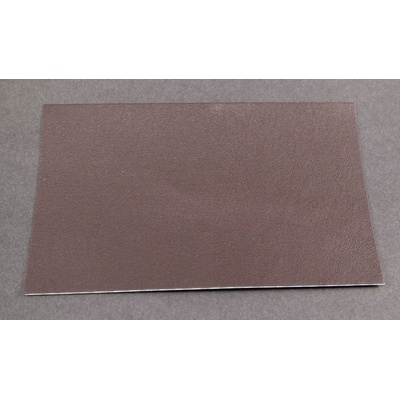 Samolepiace kožená záplata - Tmavo hnedá - rozmer 16 cm x 10 cm