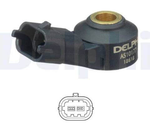 Senzor klepání DELPHI AS10177