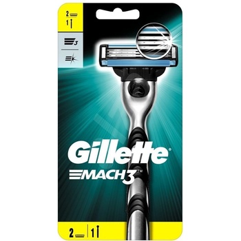 Gillette Mach3 Start + 2 ks hlavic