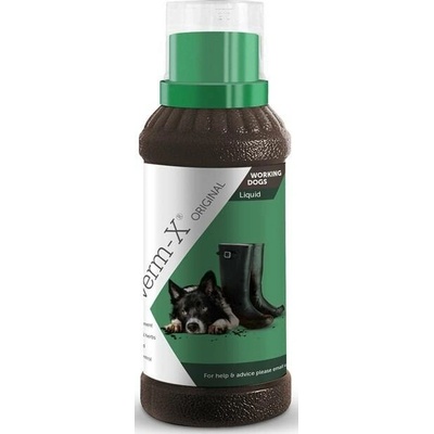Verm-X Přírodní tekutina proti střevním parazitům pro psy 250 ml