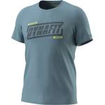 Dynafit Мъжка тениска Dynafit Graphic Cotton S/S Tee T-shirt - Smoke Blue / Tabloid - размер 46 (EU) (016-4591-5611)