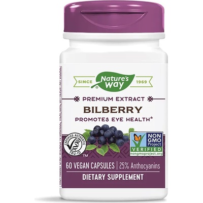 Nature's Way Bilberry, 60 капсули, Nature's Way