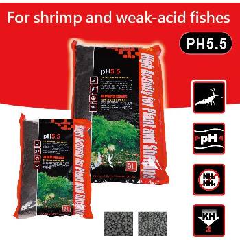 ISTA Shrimp Soil S Powder pH 5.5 2 l