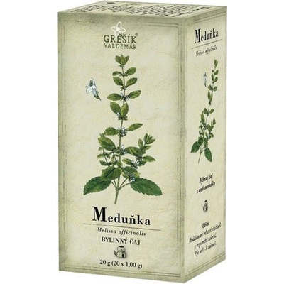 Grešík Meduňka čaj 20 x 1,5 g