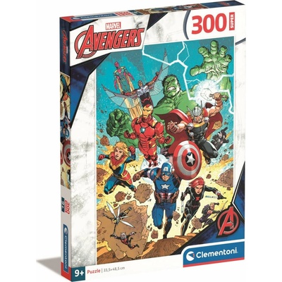 CLEMENTONI Avengers 300 dílků