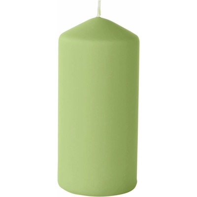SAHM Sviečka PILLAR 150x70mm MATT LEAF GRN - 6ks / bal 100025272