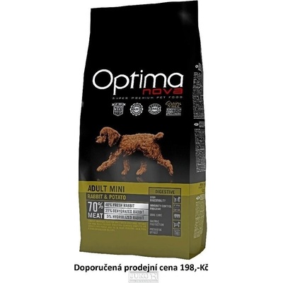 OPTIMAnova dog Adult MINI DIGESTIVE Grain Free Rabbit 0,8 kg