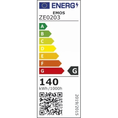Emos Lineární halogenová žárovka J118 140W R7s teplá bílá