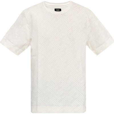 Fendi Rubber Beige tričko béžová