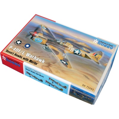 Special Hobby Curtiss P-40F/L Warhawk ‘Desert Hawks with Merlin’ 1:72