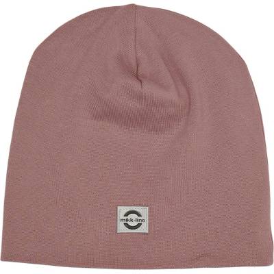 Mikk-Line dětská bavlněná čepice z BIO bavlny 9044 Twilight mauve