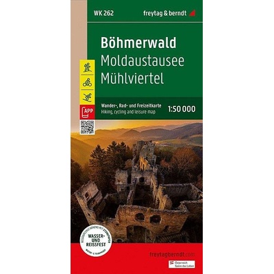 Český les 1:50 000 / turistická, cyklistická a rekreační mapa - freytag&berndt