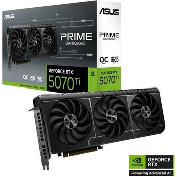 Asus PRIME GeForce RTX 5070 Ti 16GB GDDR7 OC Edition 90YV0MF0-M0NA00