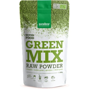 Purasana Green Mix Powder ORGANIC - 200 г