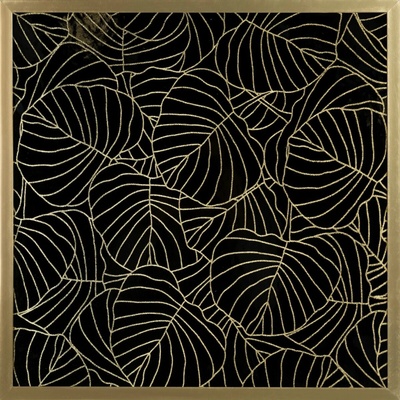 OBRAZ LIMITED COLLECTION LILI2 53X53 ČIERNY