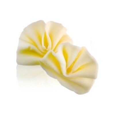 Pastry, s.r.o. PASTRY ČOKOLÁDOVÉ DEKORACE - VĚJÍŘKY BÍLÉ 15 ks