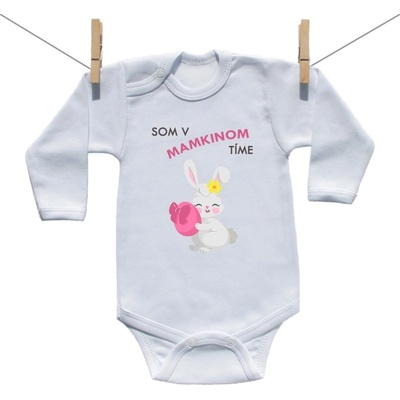 Boodyy Body s dlhým rukávom Som v mamkinom tíme