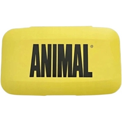 Universal Animal Pill Box - žlutý